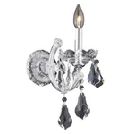 Elegant Lighting Maria Theresa 12" Royal Crystal Chrome Wall Sconce. Fixed Price $146.00.