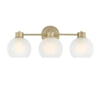Westinghouse Dorney 6127700 24" Wide Vanity Light,champagne Brass *new*. Fixed Price $59.99.