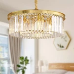 Gold Crystal Chandeliers Modern Contemporary Ceiling Lights Fixtures Pendant .... Fixed Price $256.96.