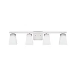 Homeplace Lighting 114441BN-334 Baxley Modern Soft White Glass Bathroom Vanit.... Fixed Price $266.17.