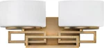Hinkley Lanza 2-LIGHT Vanity 16.5" Brushed Bronze Bathroom. Fixed Price $195.50.