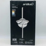 Artika Swirl Mini 8.9 In. 1-LIGHT Chrome Modern Dimmable Led 3 Cct Wall Scone. Fixed Price $56.99.