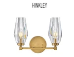 Hinkley Model# 52482HB "ana" Vanity Light-two Bulb-heritage Brass. Fixed Price $350.00.