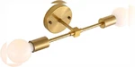 Baoden Brushed Brass Wall Sconce Bathroom Vanity 2-LIGHTS, Gold. Fixed Price $50.05.