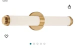 Nib Access Lighting 62530LEDD-BG/OPL Aqua Bathroom Vanity Brushed Gold. Fixed Price $34.00.
