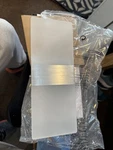 Trlife Modern Wall Sconce Plug In 12W 6000K Cool Whi.... Fixed Price $31.61.