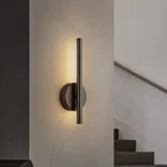 Rennnsan Brandon 1-LIGHT 19.6" Led Wall Sconce, Matte Black, 3000K, Dimmable. Fixed Price $37.95.