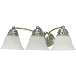 Nuvo Lighting 60/6079 Brentwood Bathroom Vanity Brushed Nickel. Fixed Price $93.99.
