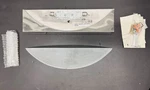 Sigma Universal Satin Nickel Wall Sconce Light Fixture W-6598. Fixed Price $49.99.