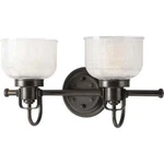 Progress Lighting Archie 2-LIGHT Bronze Transitional Vanity. Fixed Price $63.99.