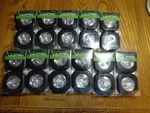 11 Pkgs Of = 22 - Ultra Performance Led Puck Lights Batteries Included 'G3. Fixed Price $9.99.