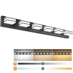 3 Color Temperature Dimmable Lights For Bathroom, Black 6 Vanity.... Fixed Price $153.97.