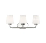 Savoy House 8-4090-3 Capra Light 22"W Bathroom Vanity Nickel. Fixed Price $290.00.