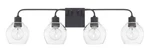 Capital Lighting 120041-426 Black Tanner 4-LIGHT 34"W Bathroom Vanity. Fixed Price $258.00.