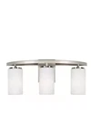 Sea Gull Visalia Light 20 Inch Bath Vanity, Brushed Nickel, 4825903-962. Fixed Price $30.00.