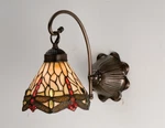 Meyda Tiffany 18685 Scarlet Dragonflies 7"W Light Wall Sconce - Multicolor. Fixed Price $277.50.
