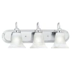Thomas Lighting SL75834 3-LIGHT Homestead Bath Light, Chrome Open Box. Fixed Price $65.00.