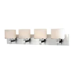 Alico Ombra 4L Vanity White Opal Glass / Chrome Finish BV514-10-15. Fixed Price $176.08.
