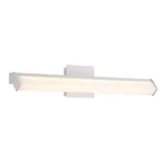 Eurofase Angled Wall Sconce Opal Shade Aluminum Finish 24 -in. Fixed Price $224.99.