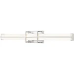 Z-lite 1011-32W-BN-LED Harrison Inch Brushed Nickel Vanity Wall Light. Fixed Price $280.00.