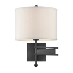 Crystorama Marshall 18" Light Wall Mount, Matte Black MAR-A8031-MK. Fixed Price $47.76.