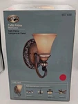 Hampton Bay 657-658 Caffe Patina Wall Sconce New Open Box. Fixed Price $59.99.