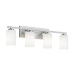 Afx Lighting 4 31" Vanity, Satin Nickel/clear - LEOV3109MBSN. Fixed Price $106.00.
