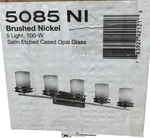 Kichler Hendrik 43-IN 5 -light Brushed Nickel Modern/contemporary Vanity. Fixed Price $239.99.