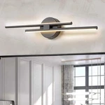 Edislive Bourget 23.61 In. 2-LIGHT Black Led Vanity Bar With 3000K. Fixed Price $50.34.