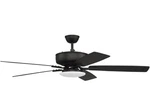 Craftmade P112FB5-52FBGW Pro Plus Indoor Ceiling Fan Flat Black. Fixed Price $149.59.