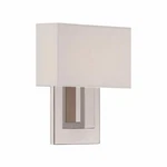 Wac Lighting WS-13107-PN Manhattan 9" Tall Led Wall Sconce, Polished Nickel. Fixed Price $41.97.