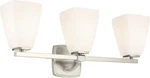 Kichler 55216 Marant 3 Light 24"W Vanity - Nickel. Fixed Price $235.99.