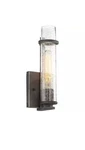 Donzi Light Vanity 60W Iron Black Finish 120V SATCO-60-6381. Fixed Price $49.50.