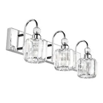 Ralbay Modern Led Crystal Bathroom Vanity 3-LIGHTS Stainless Steel Cry.... Fixed Price $125.15.