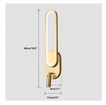 Kco Brass Gold Led Wall Light Indoor Modern Sconce Mid Century Vinta.... Fixed Price $50.00.