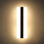 Facon 12V Rv Vanity Wall Sconces With Switch, Led Vertical Striped Sconc.... Fixed Price $39.38.