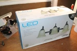 Led Vanity Light Fixture Oil Rubbed Bronze 26 Watts Feit #73804. Fixed Price $39.95.