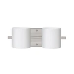 Besa Lighting Pogo Bath, Satin Nickel/white/opal Glossy 2WS-718006-SN. Fixed Price $454.50.