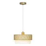 River Of Goods Sloane 13 In. Dual-light Gold-tone Pendant W/ Drum Shade. Fixed Price $59.57.