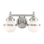 Livex Lighting 5712 Oldwick 15"W Vanity - Nickel. Fixed Price $231.96.