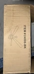 Breezary Calowell Hugger 52 In. Indoor Black Crystal Ceiling Fan With Remote. Fixed Price $125.00.