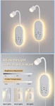 Moluola Lighting Led Reading Wall Lights For Bedroom, Backlight Night Lamps. Fixed Price $84.95.