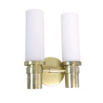 Oxygen Satin Brass Light Led Wall Sconce Orig $240. Fixed Price $47.99.