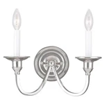 Livex Lighting Cranford Wall Sconce Polished Nickel. Fixed Price $160.99.