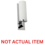 Ginger 5831/SN Single Up Lighting Wall Sconce Satin Nickel, New! Read.. Fixed Price $254.99.