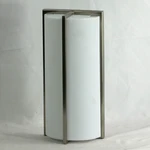 Sea Gull Lighting Led Wall Sconce Plastic Shade 4934091S-962 Brushed Nickel. Fixed Price $60.00.
