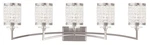 Livex Lighting 50565-91 Grammercy Bathroom Vanity Brushed Nickel. Fixed Price $1119.97.