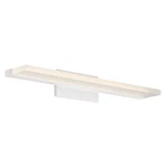 Wac Lighting Level 25" White Bath Vanity & Wall Light, Dweled WS-85624-WT. Fixed Price $60.99.