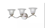 Kichler Dover 22.5 Inch Light 100W Brushed Nickel Vanity - 6323NI. Fixed Price $55.25.