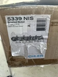 Kichler Lighting 5339NIS Independence Bathroom Vanity Brushed Nickel. Fixed Price $99.95.